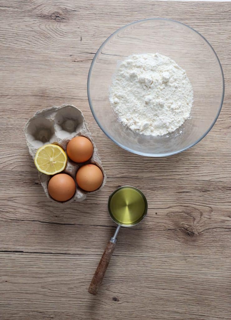 Lemon Drizzle Loaf Cake Ingredients