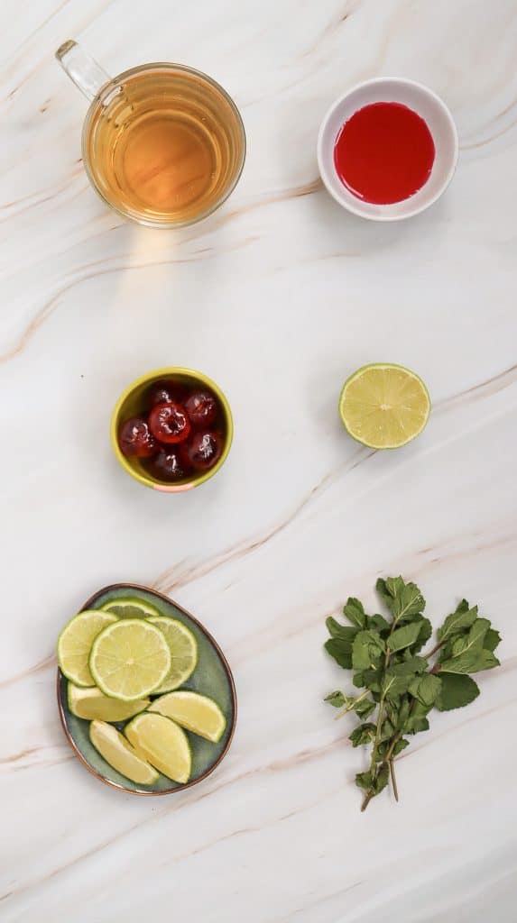 Shirley Temple Mocktail Ingredients