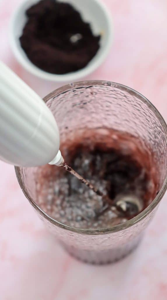 Strawberry Acai Refresher In Process